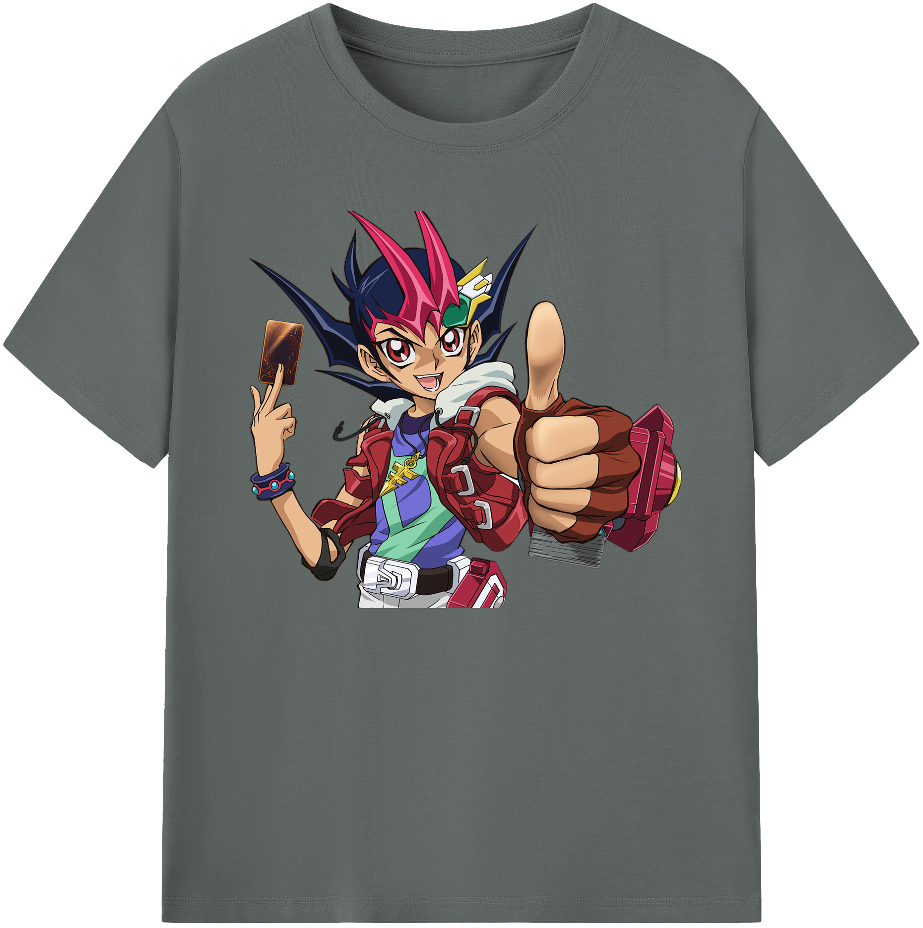 （画像用） 遊☆戯☆王 Yu-Gi-Oh! 綿100％ メンズ半袖Tシャツ｜肌触りやわらか＆通気性